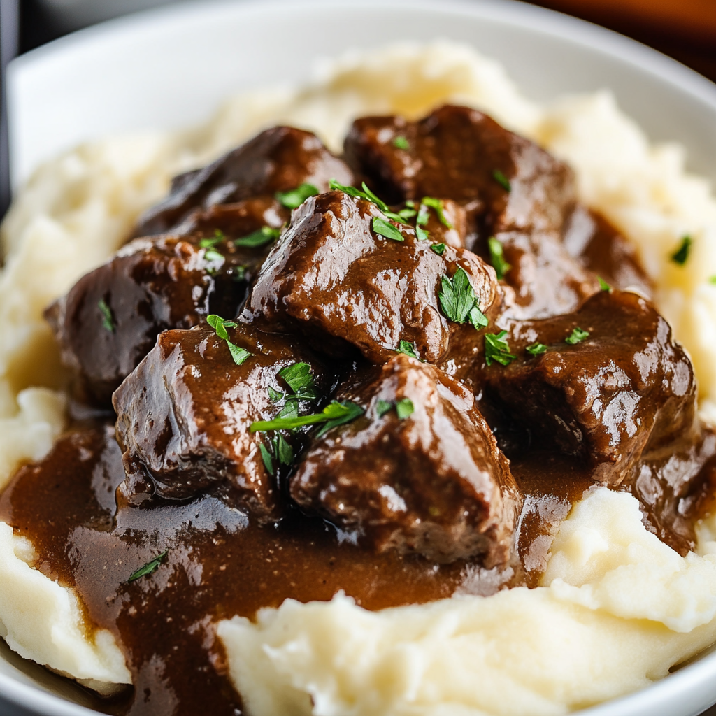 Beef Tips and Gravy