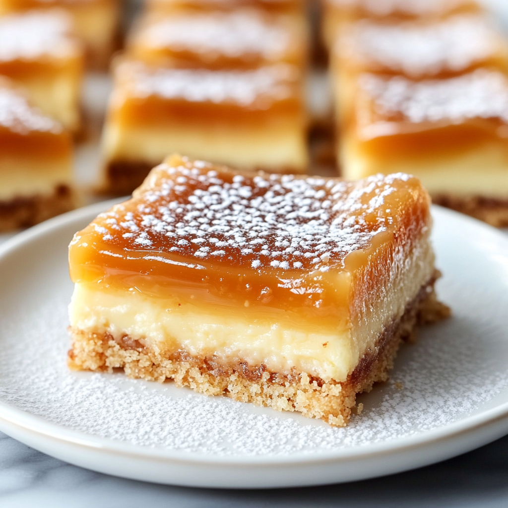 Irresistible Ooey Gooey Salted Caramel Butter Cake Bars