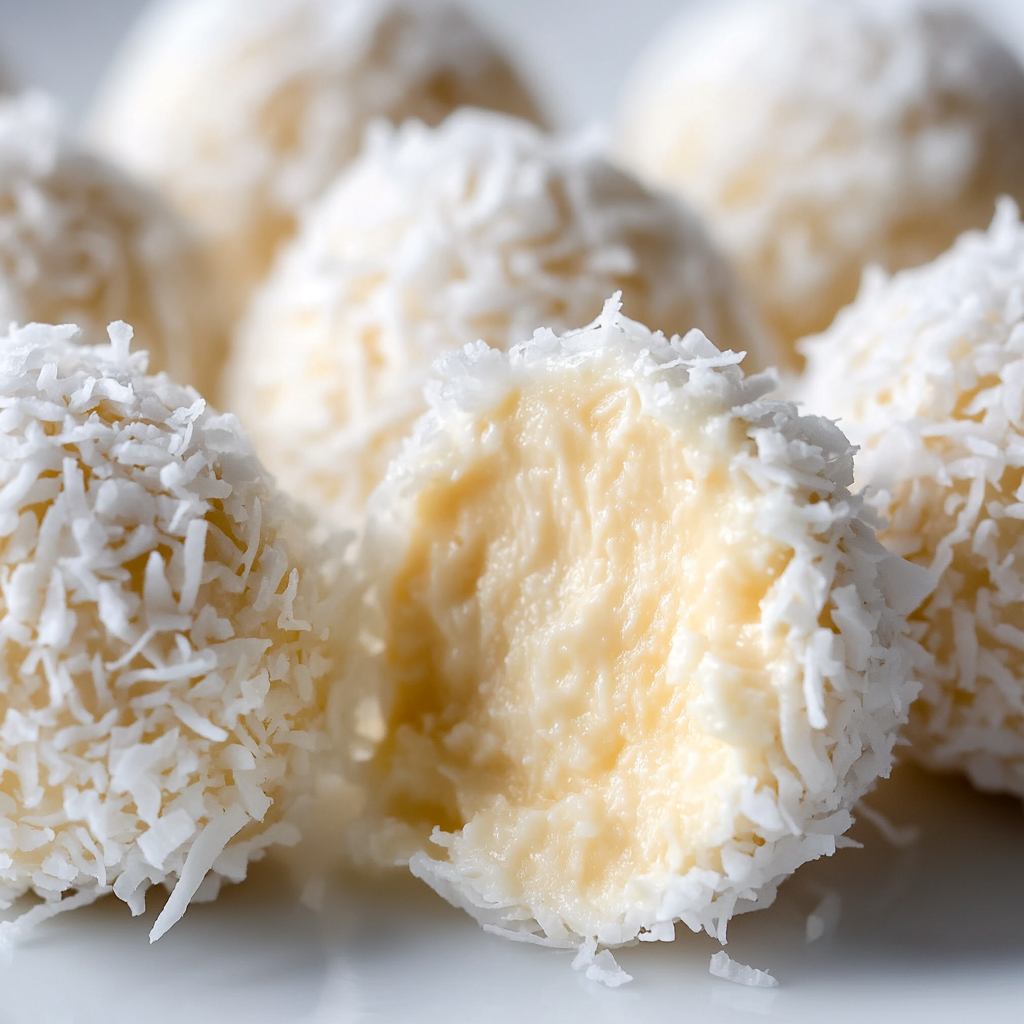 No-Bake Coconut Cream Balls Recipe: A Tropical Delight!