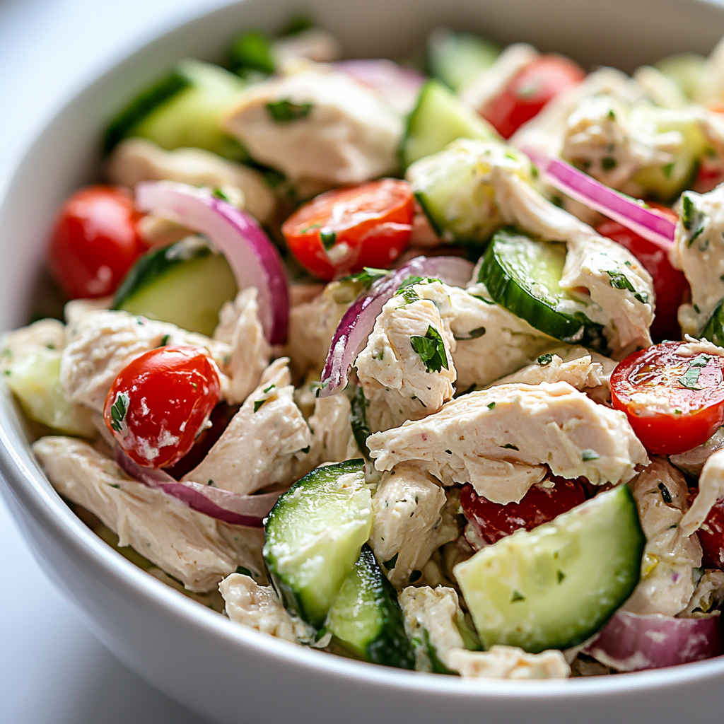 Feta Chicken Salad