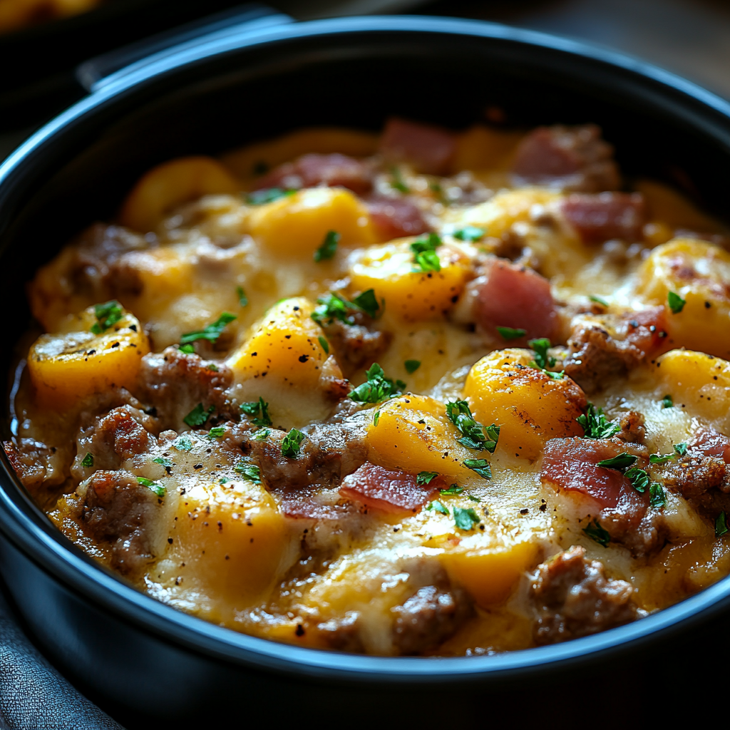Crockpot Kitchen Sink Casserole