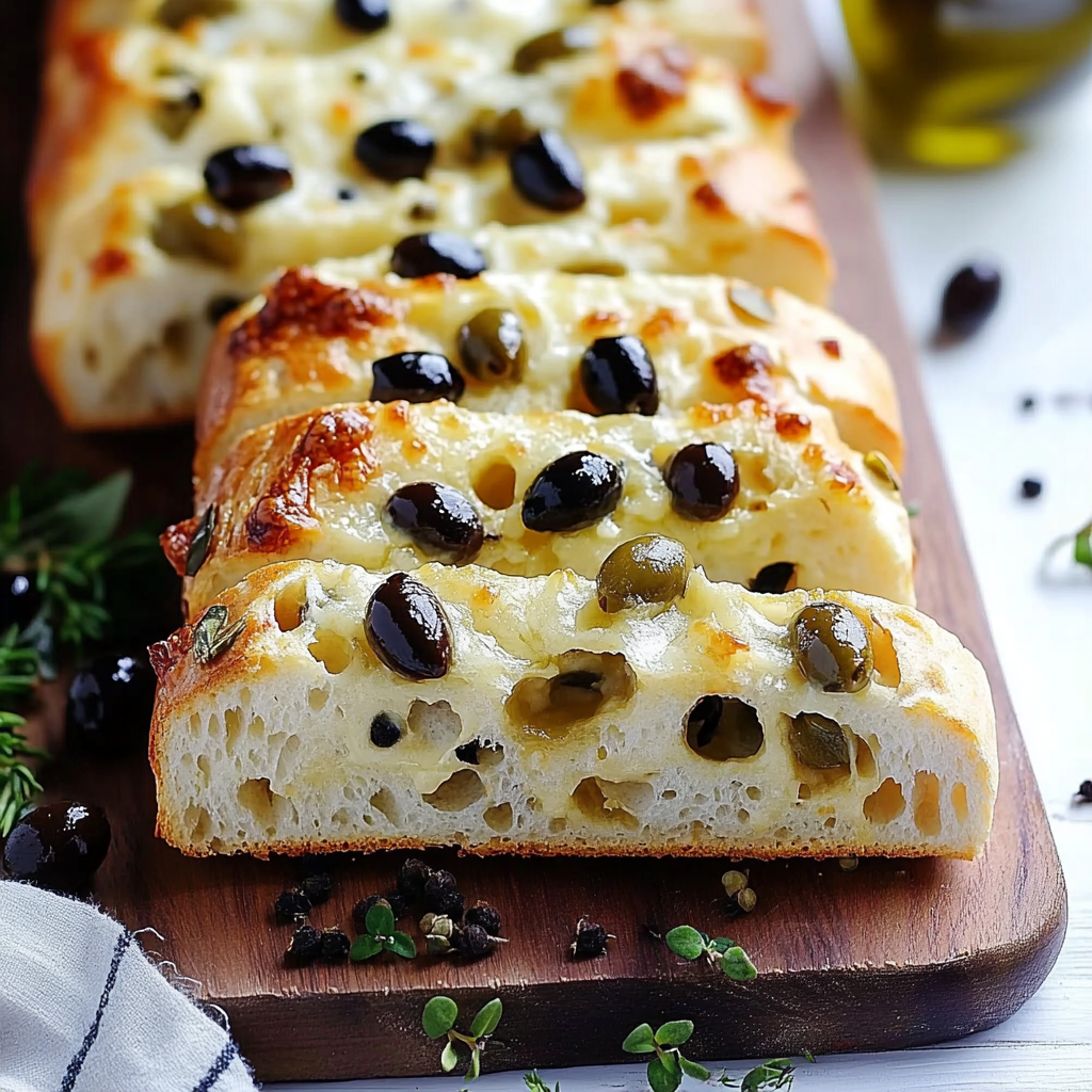 Olive Cheese Bread