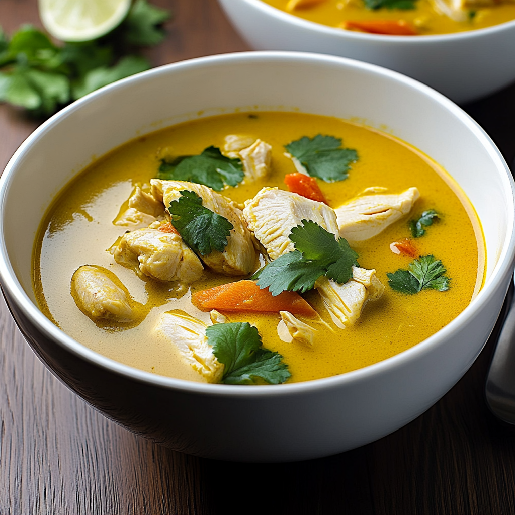 Coconut Curry Chicken Soup Recipe