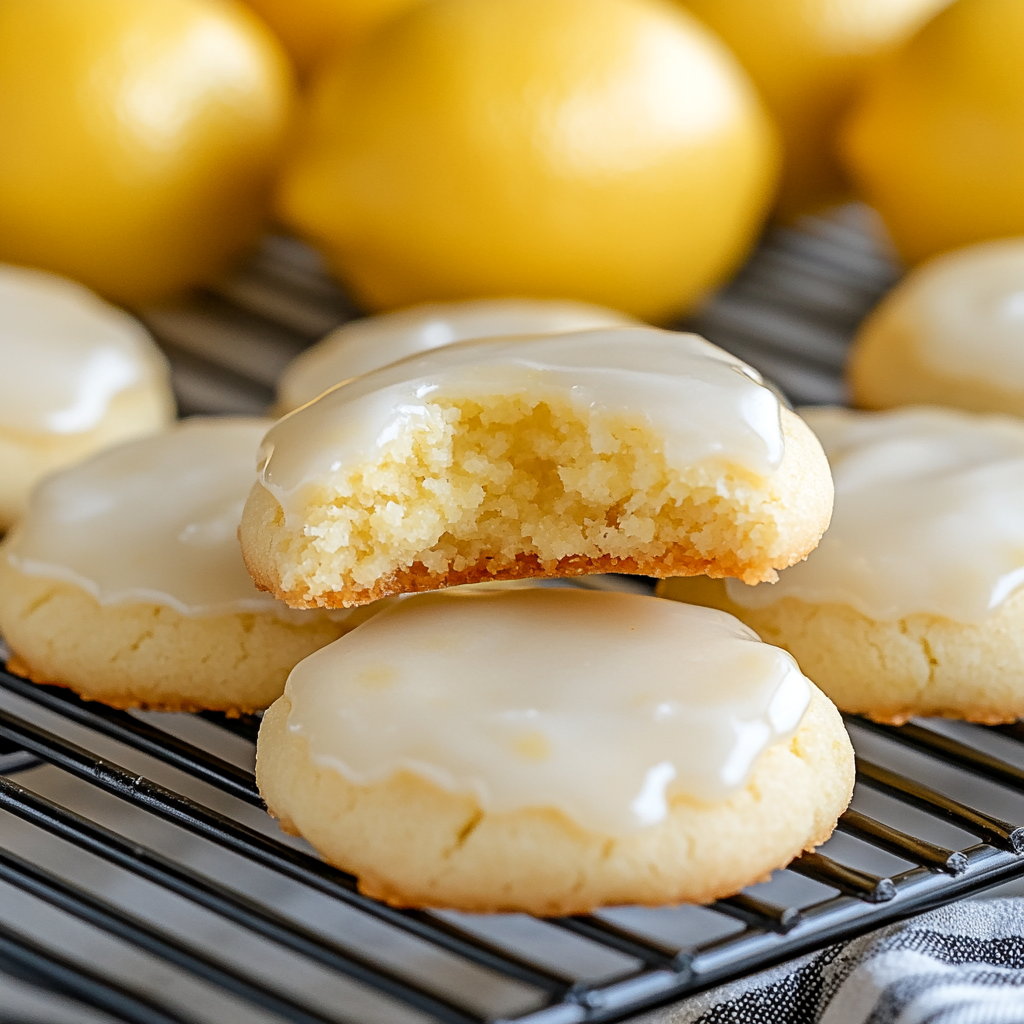 Zesty Lemon Meltaway Cookies
